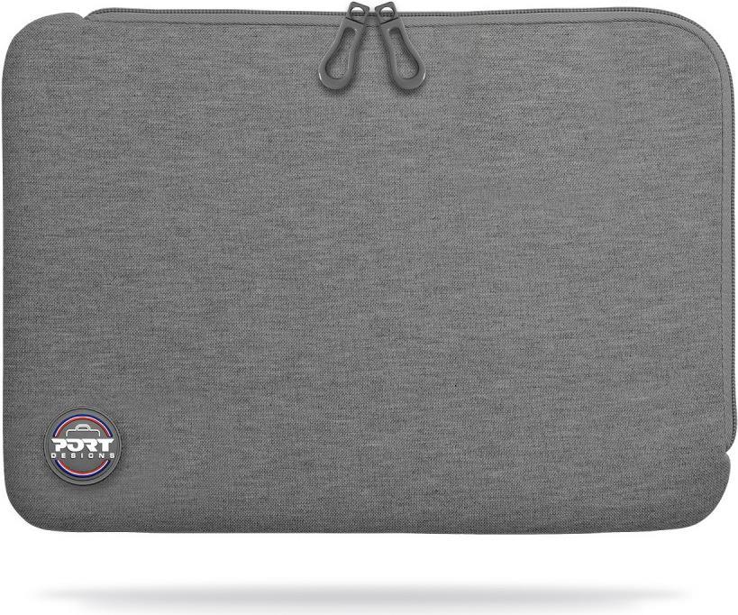 PORT Torino II - Notebook-Hülle - 35,6 cm - 33,00cm (13) - 35,60cm (14) - Grau (140411) von PORT DESIGNS