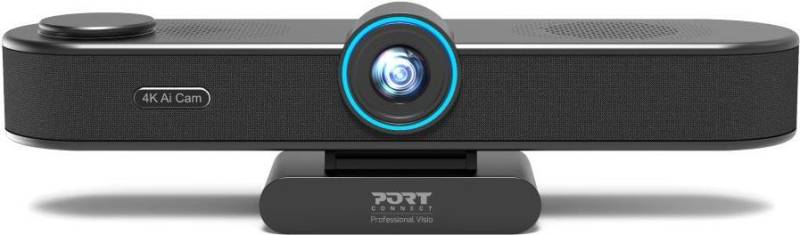 Port Designs CONFERENCE CAM 4K AUTO FRAMING All-in-one conference cam regroups camera + microphone + speaker (902005) von PORT DESIGNS