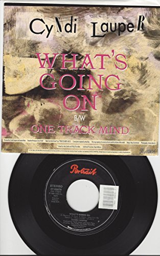 CYNDI LAUPER - WHATS GOING ON - 7 inch vinyl / 45 von PORTRAIT