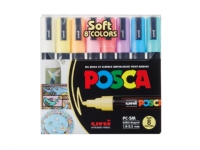 POSCA Marker Set Soft Colours, PC-5M 8 Stk. von POSCA