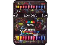 POSCA Pastellkreide, 24 Farben, sortiert von POSCA
