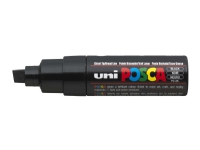 Paint marker Uni Posca PC-8K black 8mm - (6 stk.) von POSCA