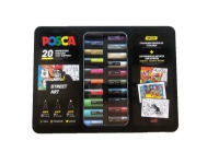 Posca - Street art metal case(401534) von POSCA