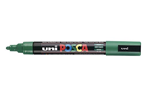 Posca Uni-Ball Marker PC-5M – Grün – Einzelstift von POSCA