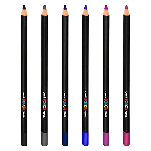 Posca Uni Buntstift - Professionelle Öl- und Wachs-Buntstifte - KPE-200 - Midnight Tones - 6 Stück Posca Uni Buntstift - Professionelle Öl- und Wachs-Buntstifte - KPE-200 - Midnight Tones - 6 Stück von POSCA