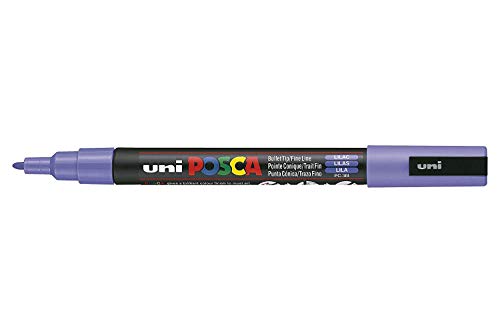 Posca Uni-Kugelschreiber PC-3M – Lila – Einzelstift von POSCA