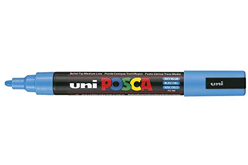 Posca Uni-Kugelschreiber PC-5M – Himmelblau – Einzelstift von POSCA