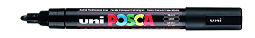 UNI-BALL POSCA MARKER PEN PC-5M - BLACK - PENS by posca UNI-BALL POSCA MARKER PEN PC-5M - BLACK - PENS by posca von POSCA