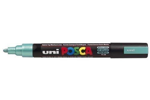 UNI POSCA MARKER, Mit PC- 5 M, METALLIC Grün - 1 Stück UNI POSCA MARKER, Mit PC- 5 M, METALLIC Grün - 1 Stück von POSCA