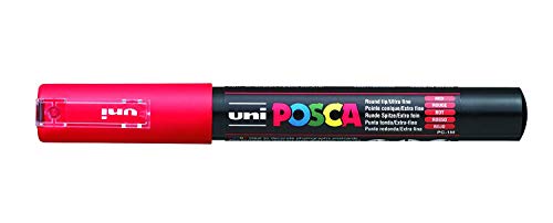 Uni-Ball Posca Marker, PC-1M, Rot von POSCA