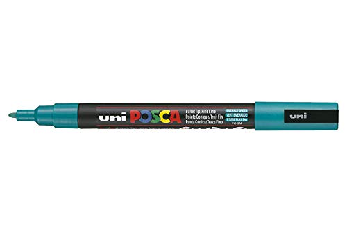 Uni-Ball Posca Marker PC-3M – Smaragdgrün – Einzelstift von POSCA