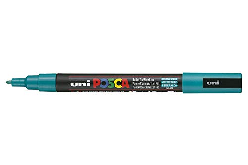 Uni-Ball Posca Marker PC-3M – Smaragdgrün – Einzelstift Uni-Ball Posca Marker PC-3M – Smaragdgrün – Einzelstift von POSCA