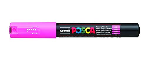 Uni-Ball Posca PC-1M Marker, Pink, 1 Stück von POSCA