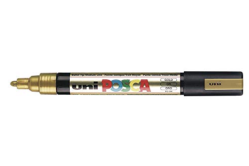 uni-ball-posca PC-5 m-or-lot de 3 stylos von POSCA