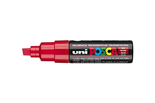 uni-ball-posca PC-8 K-stylo Simple Rouge von POSCA