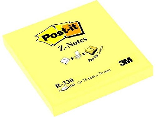 Haftnotizblock Z Notes R330 POST IT R330 76x76mm gelb von POST-IT