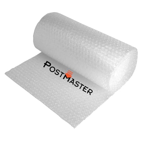 Postmaster Luftpolsterfolie, 8 m x 50 cm, für Umzug und Versand zerbrechlicher Gegenstände von POSTMASTER