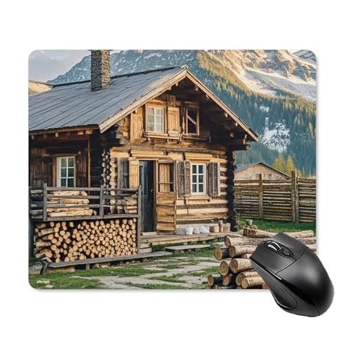 Rundes Mauspad, quadratisch, Gaming-Mauspad, ultradünn, glatte Oberfläche und rutschfeste Gummiunterseite, wasserdicht, bequem, Mauspad für Computer, Laptop, 18 x 22 cm Rundes Mauspad, quadratisch, Gaming-Mauspad, ultradünn, glatte Oberfläche und rutschfeste Gummiunterseite, wasserdicht, bequem, Mauspad für Computer, Laptop, 18 x 22 cm von POTSCBVW