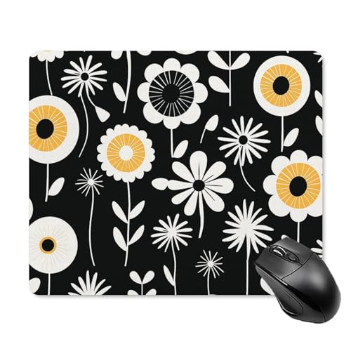 Simple Strokes of Flowers Mauspad, quadratisch, Gaming-Mauspad, ultradünn, glatte Oberfläche und rutschfeste Gummiunterseite, wasserdicht, bequem, Mauspad für Computer, Laptop, 18 x 22 cm Simple Strokes of Flowers Mauspad, quadratisch, Gaming-Mauspad, ultradünn, glatte Oberfläche und rutschfeste Gummiunterseite, wasserdicht, bequem, Mauspad für Computer, Laptop, 18 x 22 cm von POTSCBVW
