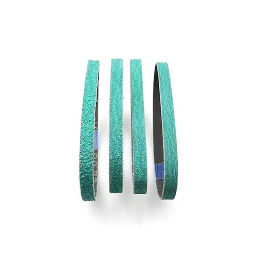 10 Stück 577F Zirkonkorund-Schleifband, 10 x 330 mm, 3/8 x 13 Zoll, 3M-Größe, Körnung 40/60/80/120, for Metallband-Schleifwerkzeug (Farbe: 40, Größe: 10 x 330 mm)(80) von POTUBI