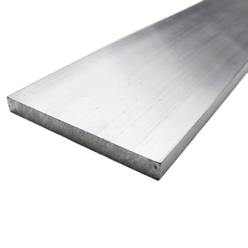Aluminium-Flachstangenplattenstreifen, 6061 Aluminiumlegierungsblech, 20-Zoll-Block aus massivem Walzgut 6061 for CNC, 1 Stück (6 x 40 mm)(5x100mm) von POTUBI