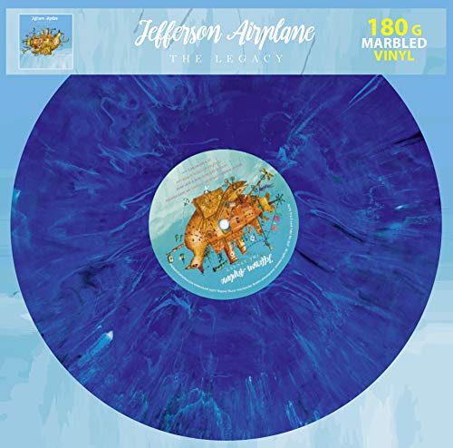 Jefferson Airplane - The Legacy - 180 Gr. Blue Marble - Limitiert [Vinyl LP] von POWER STATION