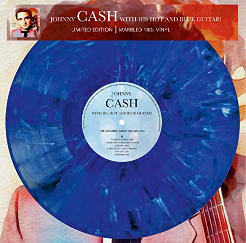 Johnny Cash With His Hot And Blue Guitar (Original Debut Recording) - Limitiert - 180gr. marbled, Magic [180g Vinyl / Limited Edition, Vinyl LP] [Vinyl LP] von POWER STATION