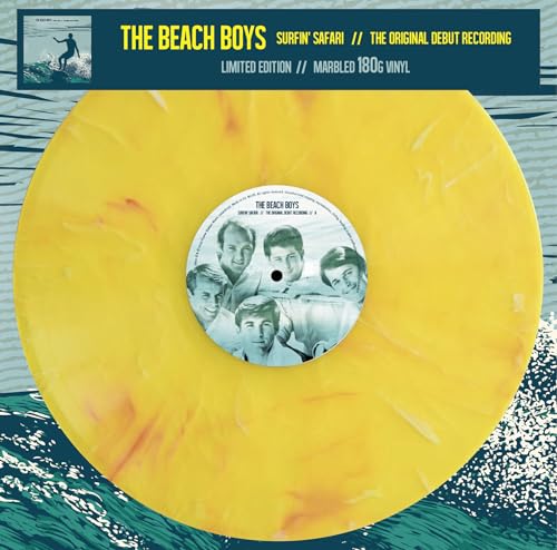 The Beach Boys - Surfin’ Safari - The Original Debut Recording - Limitiert - 180gr. marbled [Vinyl LP; Limited Edition] von POWER STATION