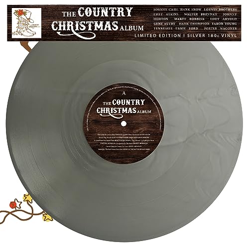 The Country Christmas Album - Limitiert, 180gr. silber [ Limited Edition / colored Vinyl / 180g Vinyl] [Vinyl LP] von POWER STATION