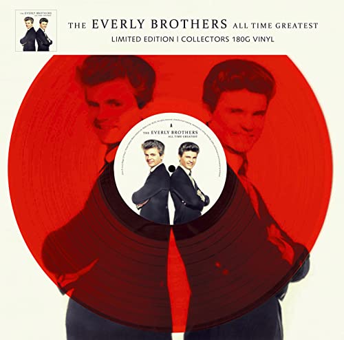 The Everly Brothers - All Time Greatest - Limitiert - 180gr. trans red Vinyl [Vinyl LP/ 180g / Limited Edition] von POWER STATION