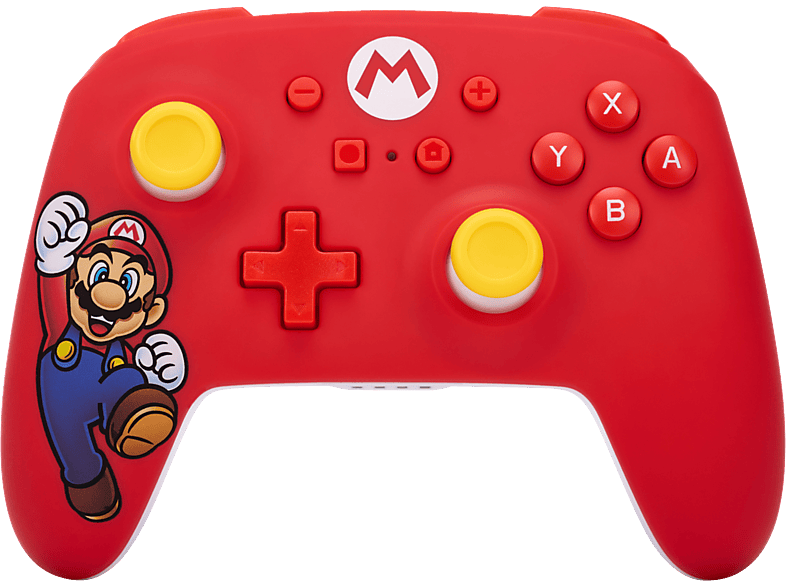 POWERA Kabelloser - Mario-Joy Controller Mehrfarbig für Nintendo Switch, Switch Lite, OLED von POWERA