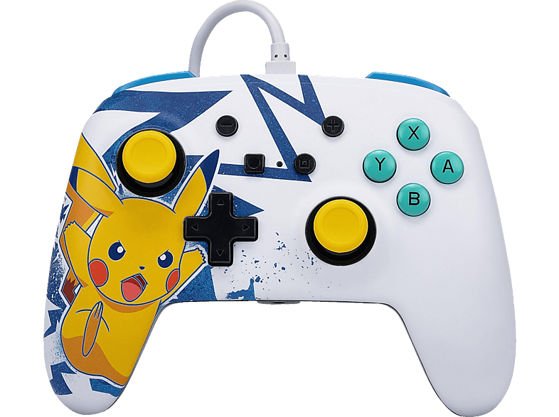 POWERA Pikachu High Voltage Controller Mehrfarbig für Nintendo Switch, Switch Lite, OLED POWERA Pikachu High Voltage Controller Mehrfarbig für Nintendo Switch, Switch Lite, OLED von POWERA
