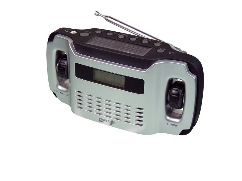POWERplus Lynx Kurbel Dynamo Notfall Blackout Radio von POWERplus