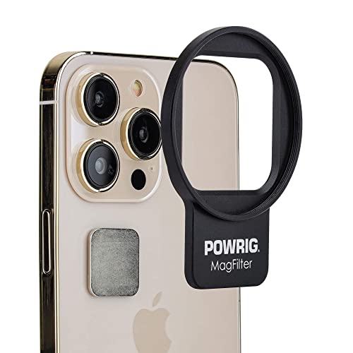 Magnetische Kamera-Objektiv-Filterhalterung für iPhone 13/14 Pro Max, 58 mm von POWRIG