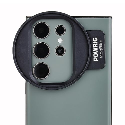 POWRIG 67 mm magnetische Filterhalterung für S23 und S23 Ultra Smartphone (67 mm Filterhalterung) von POWRIG