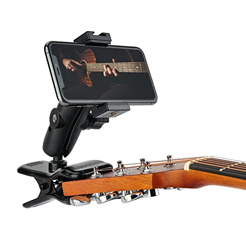 POWRIG Gitarren-Handyhalterung, Action-Kamerahalterung für Gitarre von POWRIG