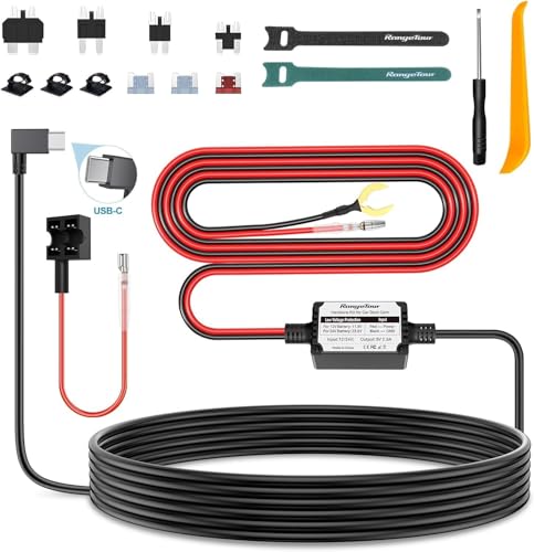 Dashcam Auto Hardwire Kit for CS112, Dashboard Camera Car Charger Cable Kit 12V- 24V to 5V w/Fuse Kit, Low Voltage Protection for Dash Cam Dashcam Auto Hardwire Kit for CS112, Dashboard Camera Car Charger Cable Kit 12V- 24V to 5V w/Fuse Kit, Low Voltage Protection for Dash Cam von POYBPCY