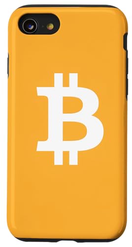 Bitcoin Blockchain Minimalistisches Design Hülle für iPhone SE (2020) / 7 / 8 von PP Bitcoin Designs