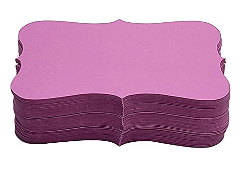 PPAPPAPPIYO 3,5 x 2 farbige Karteikarten (100) Papier – blanko (lila) von PPAPPAPPIYO