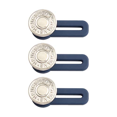 PPangUDing 1/3PC Jeansknöpfe Hosen Knöpfe Extender Hosenbund verlängerung Wunderknöpfe Hosenerweiterung verstellbar abnehmbar verlängert Denim Hosen Bunderweiterung für Jeans Shorts Kleid (3PC, A) PPangUDing 1/3PC Jeansknöpfe Hosen Knöpfe Extender Hosenbund verlängerung Wunderknöpfe Hosenerweiterung verstellbar abnehmbar verlängert Denim Hosen Bunderweiterung für Jeans Shorts Kleid (3PC, A) von PPangUDing