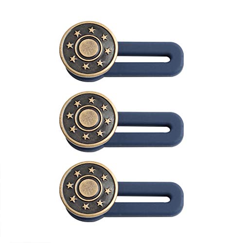 PPangUDing 1/3PC Jeansknöpfe Hosen Knöpfe Extender Hosenbund verlängerung Wunderknöpfe Hosenerweiterung verstellbar abnehmbar verlängert Denim Hosen Bunderweiterung für Jeans Shorts Kleid (3PC, I) PPangUDing 1/3PC Jeansknöpfe Hosen Knöpfe Extender Hosenbund verlängerung Wunderknöpfe Hosenerweiterung verstellbar abnehmbar verlängert Denim Hosen Bunderweiterung für Jeans Shorts Kleid (3PC, I) von PPangUDing