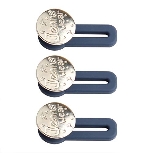 PPangUDing 1/3PC Jeansknöpfe Hosen Knöpfe Extender Hosenbund verlängerung Wunderknöpfe Hosenerweiterung verstellbar abnehmbar verlängert Denim Hosen Bunderweiterung für Jeans Shorts Kleid (3PC, B) PPangUDing 1/3PC Jeansknöpfe Hosen Knöpfe Extender Hosenbund verlängerung Wunderknöpfe Hosenerweiterung verstellbar abnehmbar verlängert Denim Hosen Bunderweiterung für Jeans Shorts Kleid (3PC, B) von PPangUDing