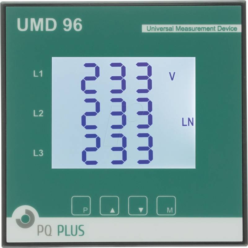 PQPLUS UMD96S - LCD-Universalmessgerät UMD 96S von PQ-PLUS