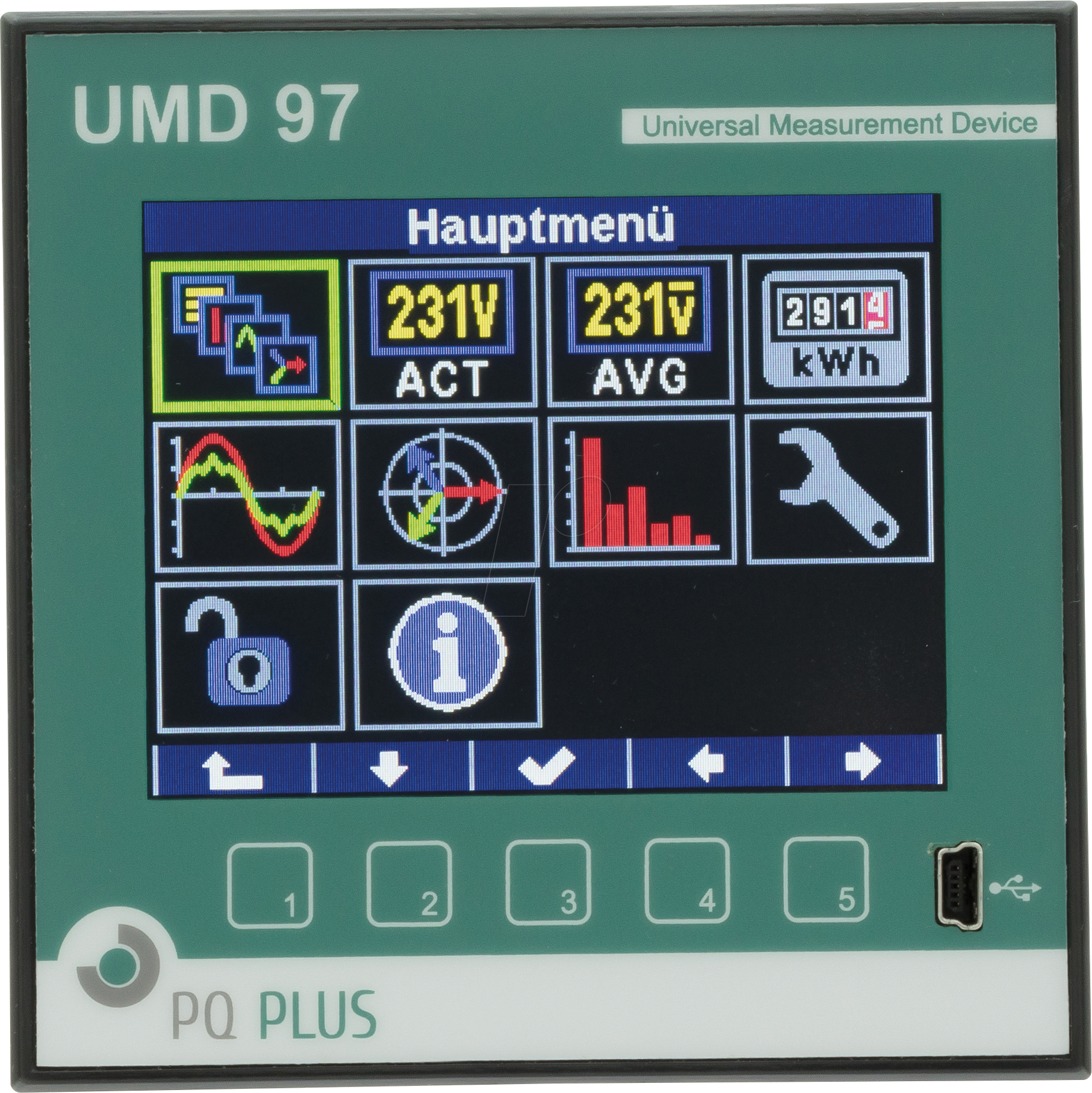 PQPLUS UMD97E - LCD-Universalmessgerät UMD 97E PQPLUS UMD97E - LCD-Universalmessgerät UMD 97E von PQ-PLUS