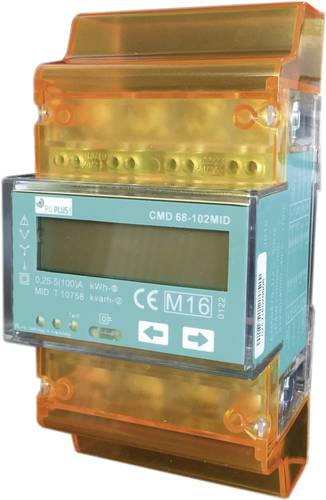 PQ Plus CMD 68-51 MID Drehstromzähler mit Wandleranschluss digital 5A MID-konform: Ja 1St. von PQ Plus