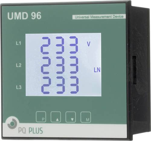 PQ Plus UMD 96M Digitales Einbaumessgerät von PQ Plus