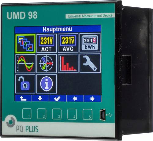 PQ Plus UMD 98RCM-T Digitales Einbaumessgerät PQ Plus UMD 98RCM-T Digitales Einbaumessgerät von PQ Plus