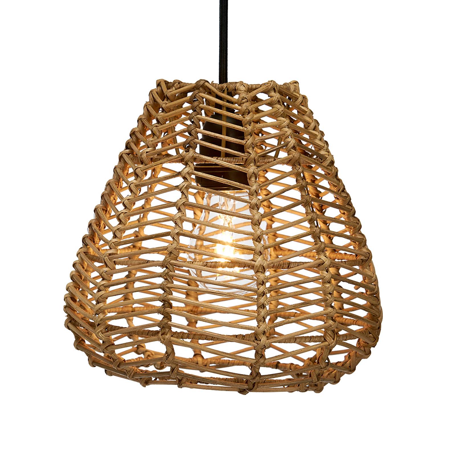 PR Home Adelle Hängelampe aus Rattan natur Ø24cm von PR Home