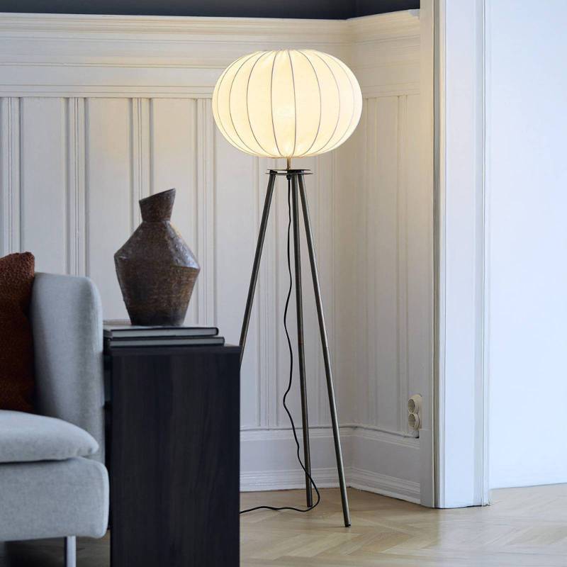 PR Home Stehleuchte Base, bronze, Höhe 125 cm, Textil von PR Home