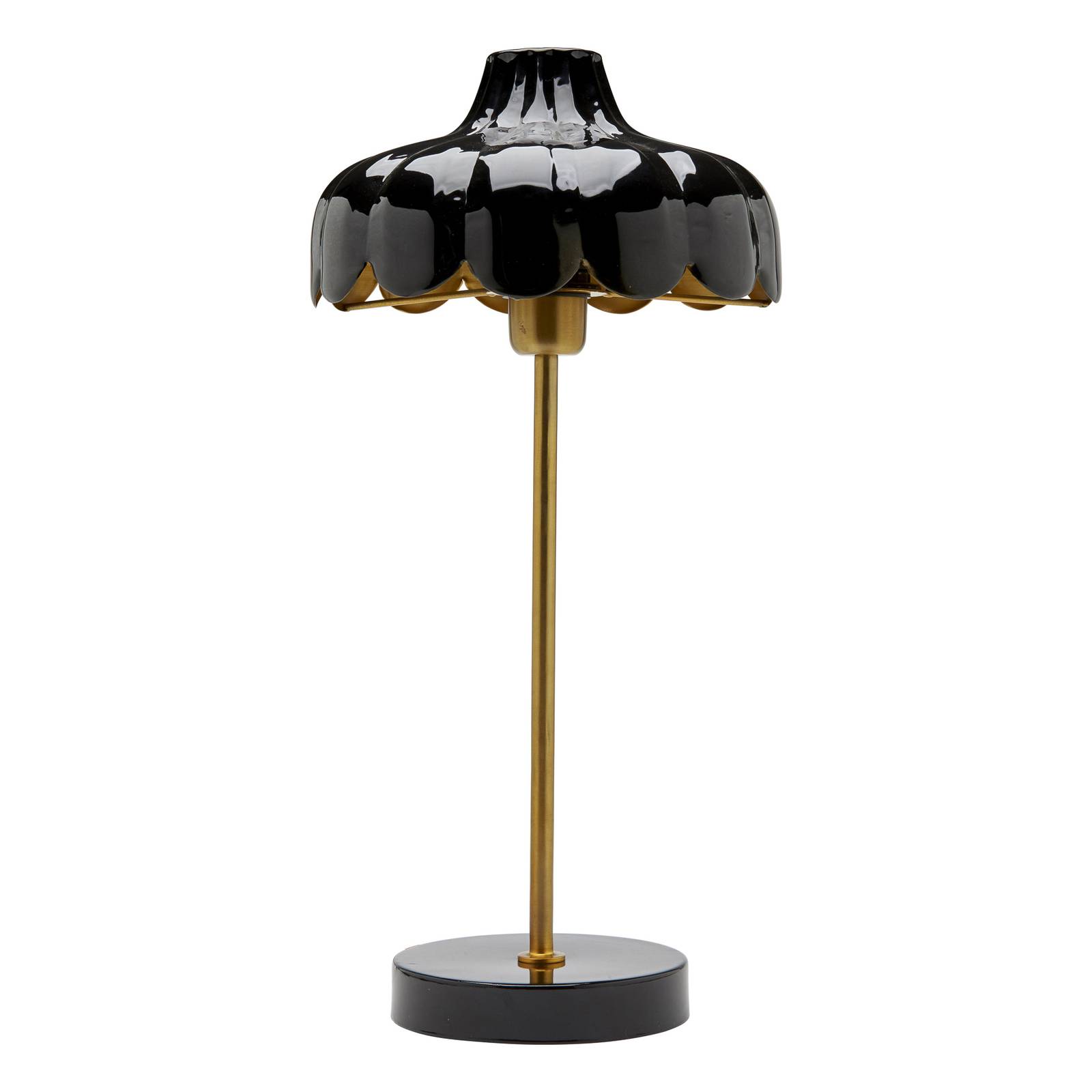 PR Home Wells Tischlampe schwarz/gold von PR Home